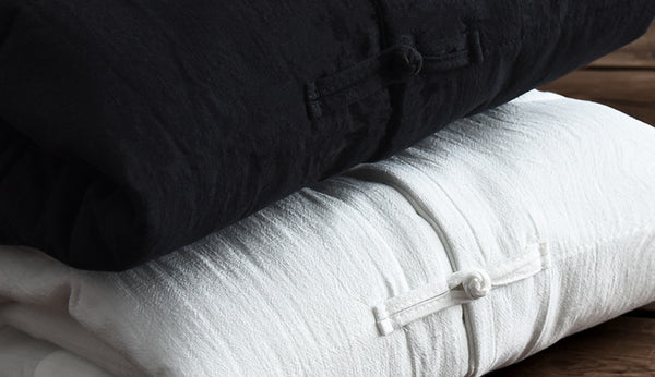 2024 Winter NEW! Asian Retro Style Women Linen and Cotton Loose Style Quilted Long-sleeved Jacket