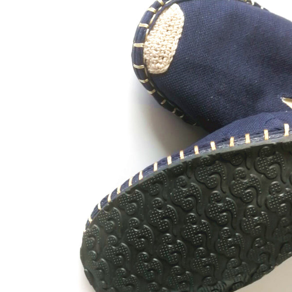 Simple Casual Linen and Cotton Shoes