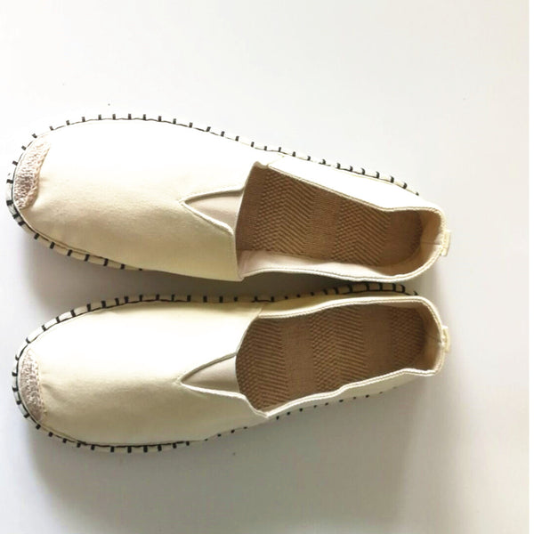 Simple Casual Linen and Cotton Shoes