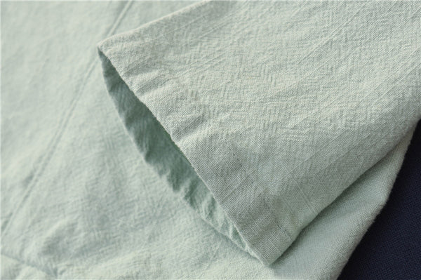 Women Casual Style Linen and Cotton Jacket