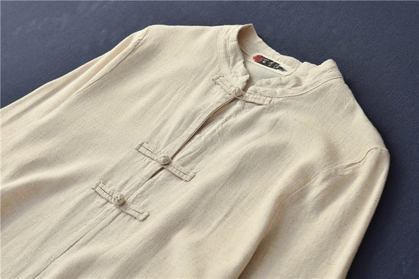 Women Modern Chinese Style Linen and Cotton KungFu Clothes