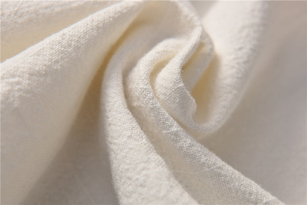 Women Linen and Cotton Comfort Style Cropped Pants