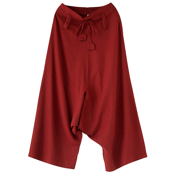 Men Loose Style Wide Leg Opening Pants