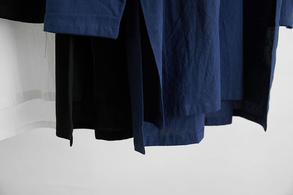 Men Classic Style Linen and Cotton Long Sleeve Tunic Shirt