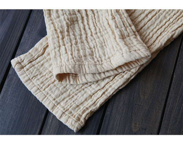 Women Cotton and Linen Casual Pants