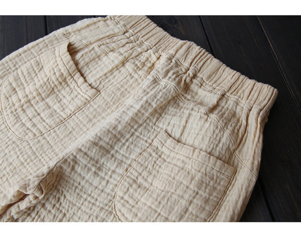 Women Cotton and Linen Casual Pants