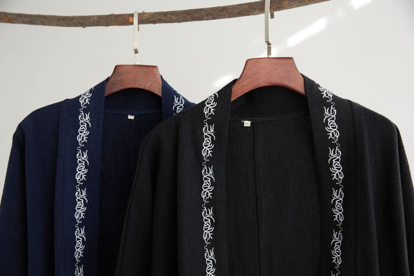 Men Asian Style Linen and Cotton Short Jacket