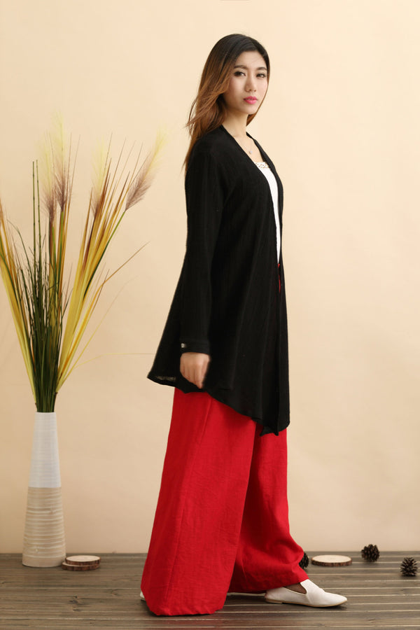 Women Eastern Style Linen and Cotton Shrugs