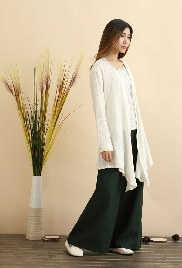 Women Eastern Style Linen and Cotton Shrugs