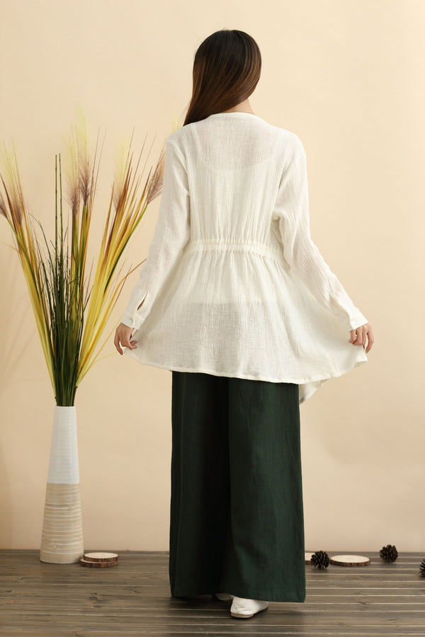 Women Eastern Style Linen and Cotton Shrugs