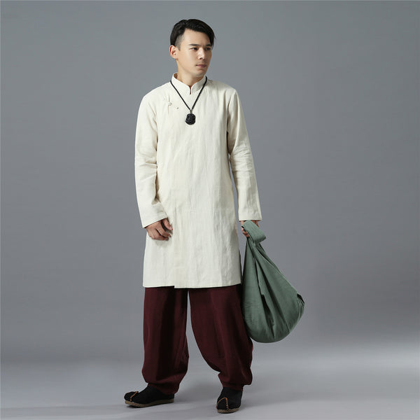 Linen and Cotton Shoulder Bag