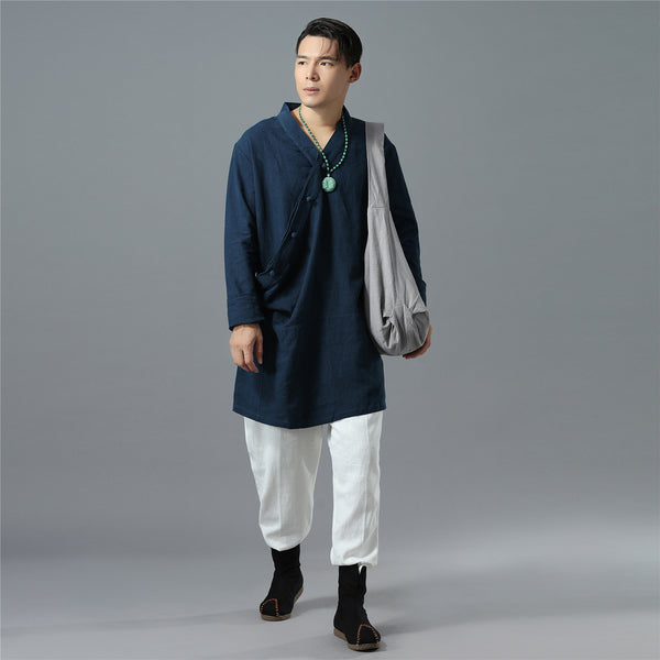 Linen and Cotton Shoulder Bag