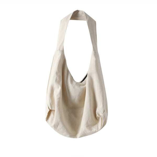 Linen and Cotton Shoulder Bag