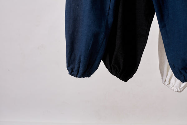 Men Loose Tai Chi Zen Linen and Cotton KungFu Pants