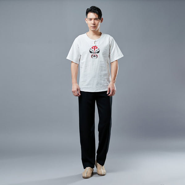 Men Causal Style Linen and Cotton Pants