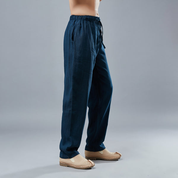 Men Causal Style Linen and Cotton Pants