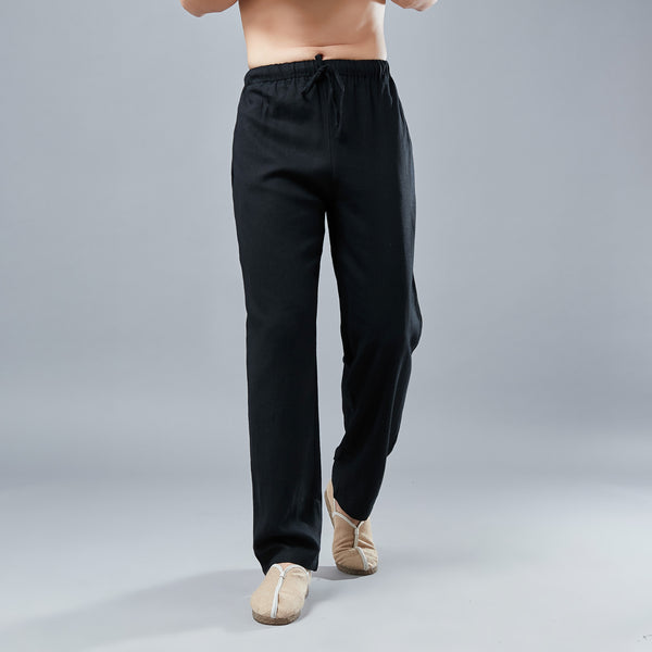 Men Causal Style Linen and Cotton Pants