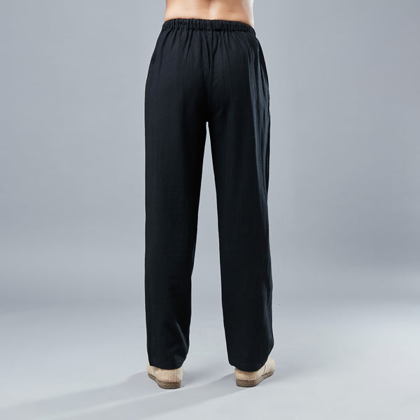 Men Causal Style Linen and Cotton Pants