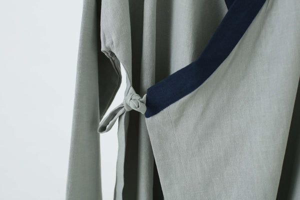 Men Zen TaiChi Hangfu Kungfu Style Linen and Cotton Top