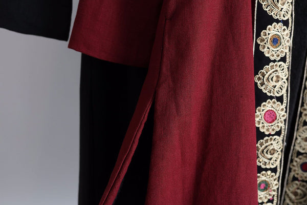 Women Linen and Cotton shrugs (inner with velvet), shrug jacket