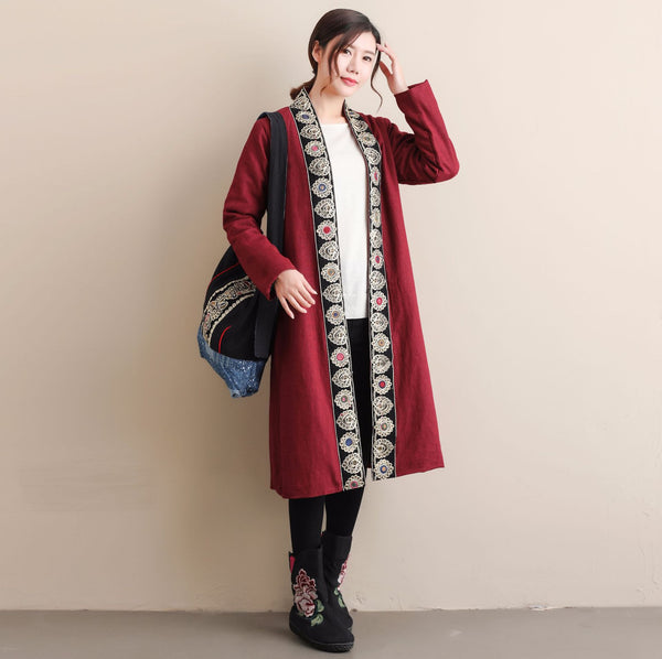 Women Linen and Cotton shrugs (inner with velvet), shrug jacket