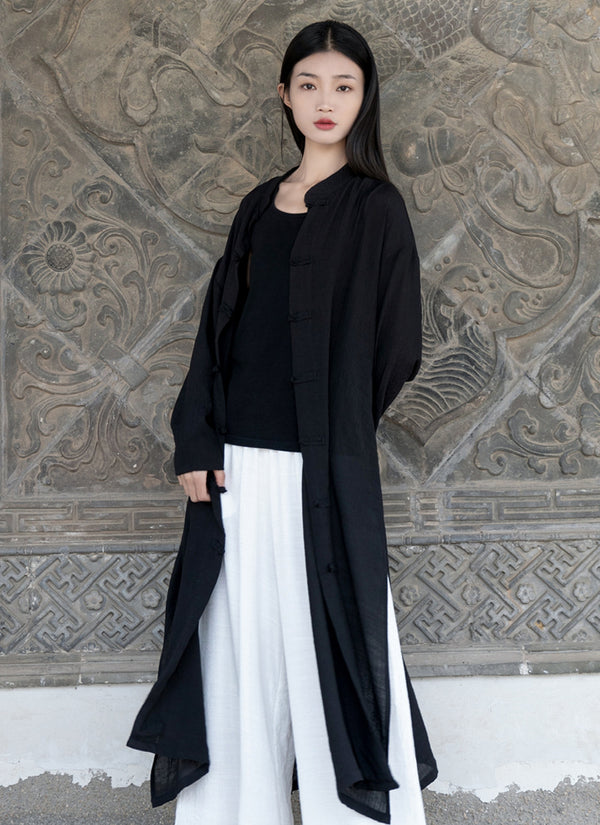 2022 Summer NEW! Women Causal Style Linen and Cotton Light Coat