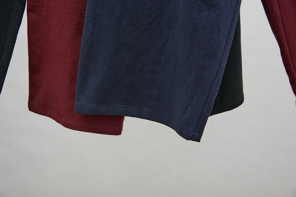 2021 Autumn NEW! Men Retro Style Linen and Cotton Straight Pants