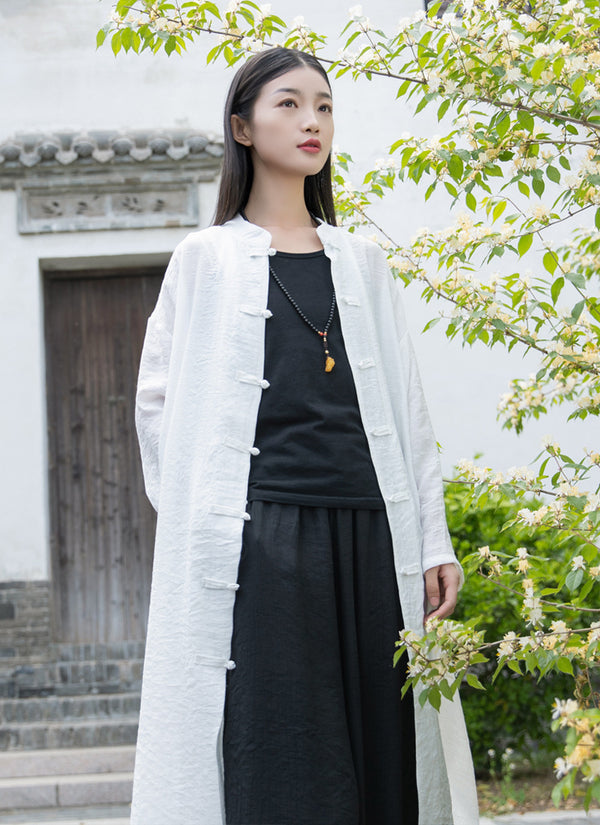 2022 Summer NEW! Women Causal Style Linen and Cotton Light Coat