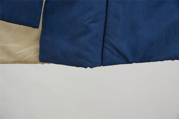 2021 Winter NEW! Men Modern Simple Style Linen and Cotton Quilted Short Coat