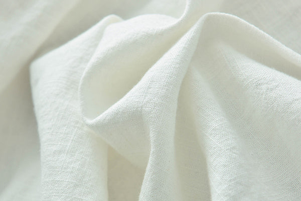 Women Round Collar Zen Style Linen and Cotton Long Sleeves Side Cardigan Shirt