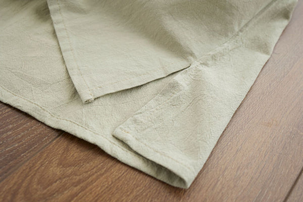 Men Causal Round Neck Style Linen and Cotton Short Sleeve Tops