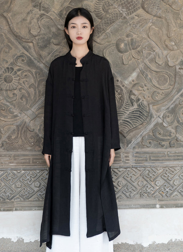 2022 Summer NEW! Women Causal Style Linen and Cotton Light Coat