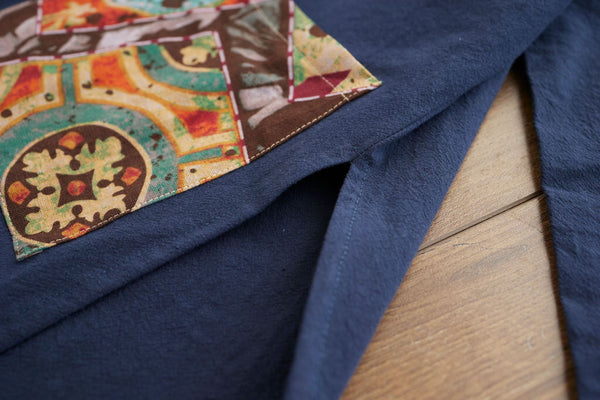 2021 Autumn NEW! Men Retro Minorities Color Linen and Cotton Long Sleeve Cardigan Thin Jacket