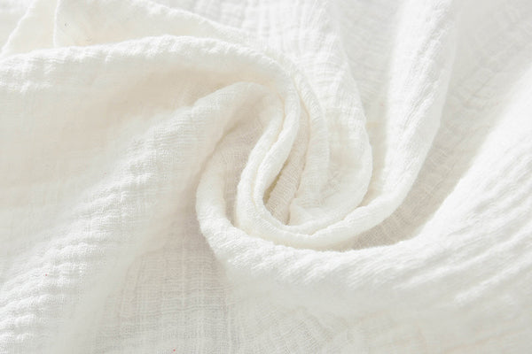 Women Zen Style Linen and Cotton Long Sleeves Side Cardigan Wrinkled Shirt