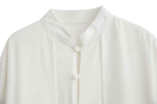 2022 Summer NEW! Men Retro Style Linen and Cotton Short Sleeve 2 Layers Shirts