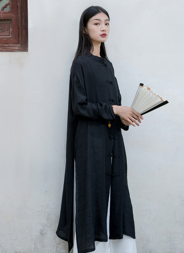 2022 Summer NEW! Women Causal Style Linen and Cotton Light Coat