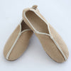 Simple Causal Pure Linen Shoes