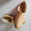 Simple Pure Natural Linen Shoes
