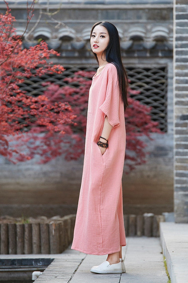 Loose Dress/ Shift Type Dress/ Maxi Dress/ Maternity dress/ Casual dress/ Oversized dress