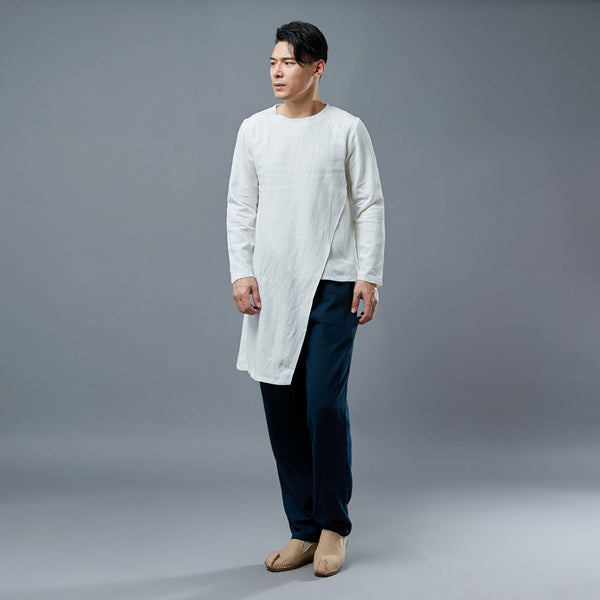 Men Special Linen Top/ Linen Tunics Tops/ Linen Tops/Tai Chi Tunics/ Hangfu Linen Top/ Kungfu Linen Top/ Zen Style Men Linen Top/