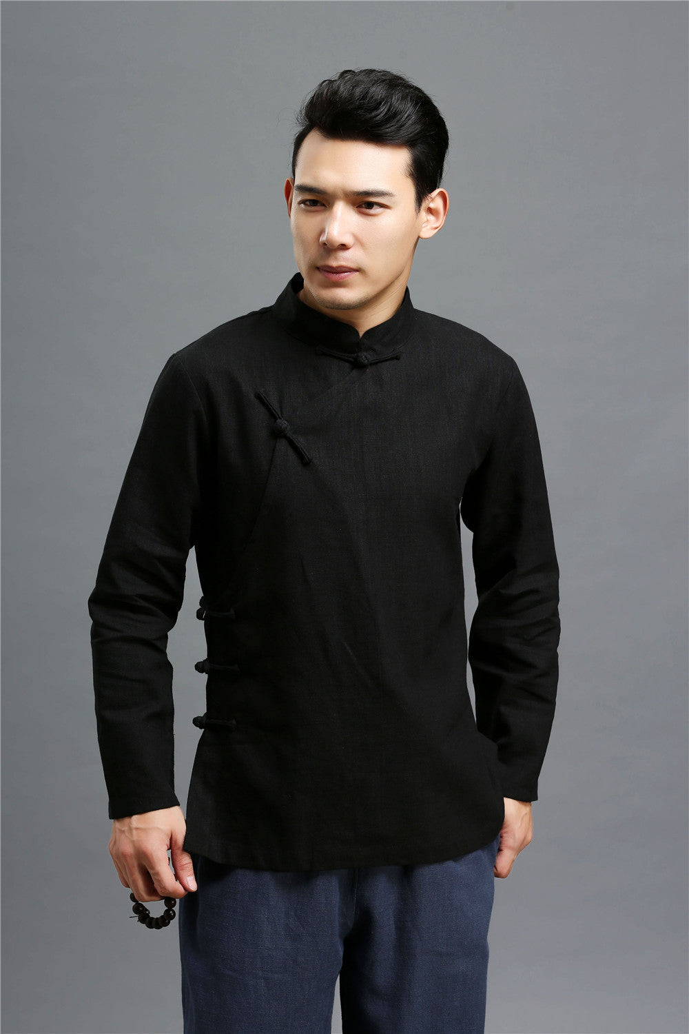 Men ZenFlow Linen Tang Shirt