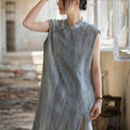 Lightweight, highly breathable, and naturally textured Chinese Style Shirt