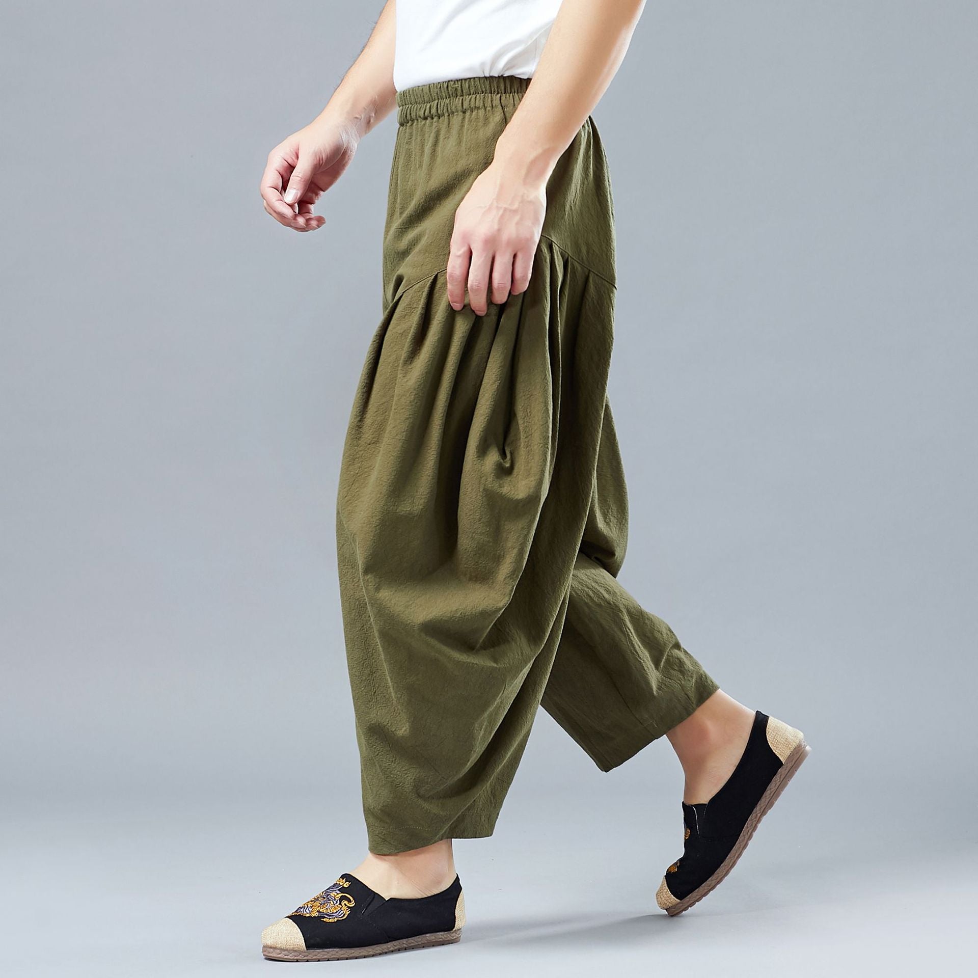 PENDING) BN New Look Brown Harem Pants, Women's Fashion, Bottoms, Other  Bottoms on Carousell