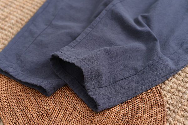 Women Casual Style Linen and Cotton Harem Lantern Pants