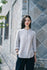 Women Classic Style Linen and Cotton Long Sleeve Wrinkled Shirt