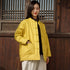 Women Classic Chinese Style Linen and Cotton Quilted Jacket