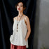 Women Simple Linen and Cotton Camisole