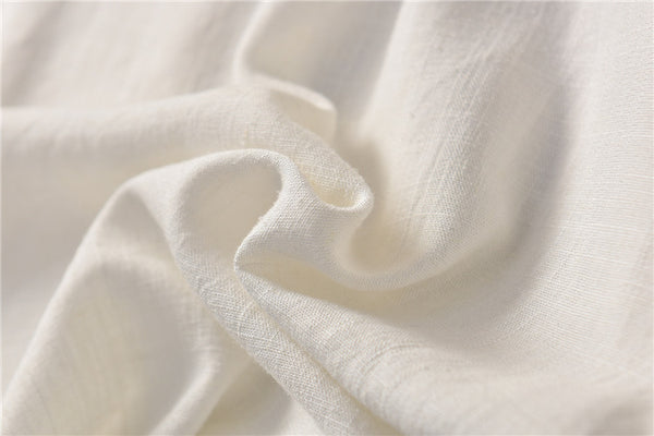 Women Retro Chinese Style Linen and Cotton Long Sleeve Loose Tops