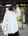 Women Retro Chinese Style Linen and Cotton Long Sleeve Loose Tops