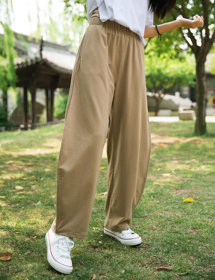New Fashion Casual Women's Long Pants Wholesale Belted Cuffed Hem Cotton  Trousers Ladies Casual Pants Cargo Pants - China Casual Sweatpants and  Elastic price | Made-in-China.com